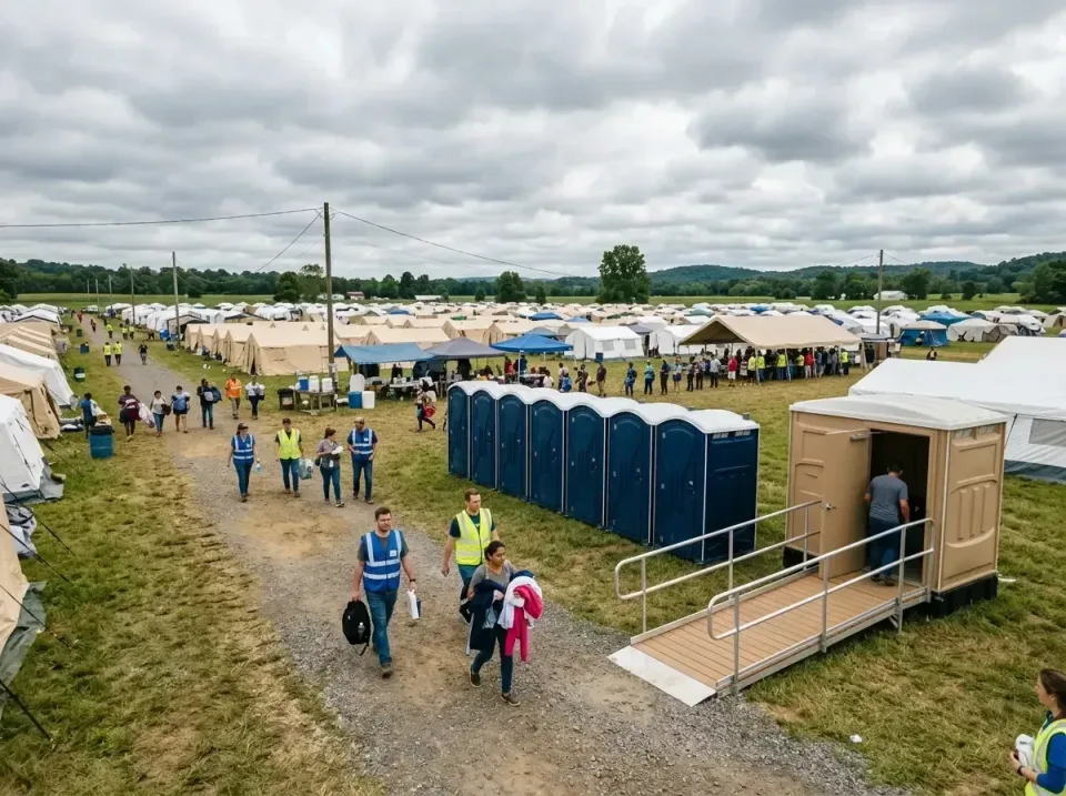 disaster-relief-camp-restrooms-010 — frequently asked questions, Dumpster & Portable Bathrooms Rental in Redland, AL